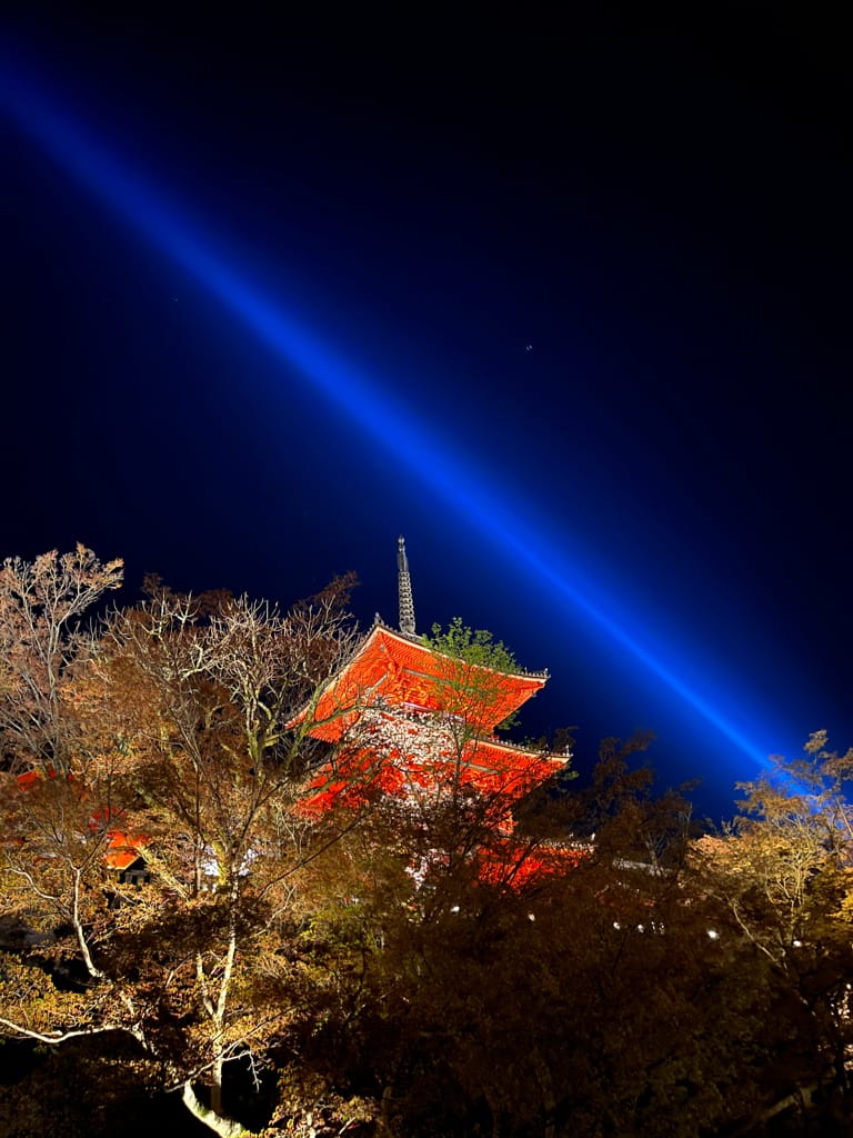 大阪旅行｜日本旅遊經都必去景點勝地清水寺!還有搭上夜間賞櫻