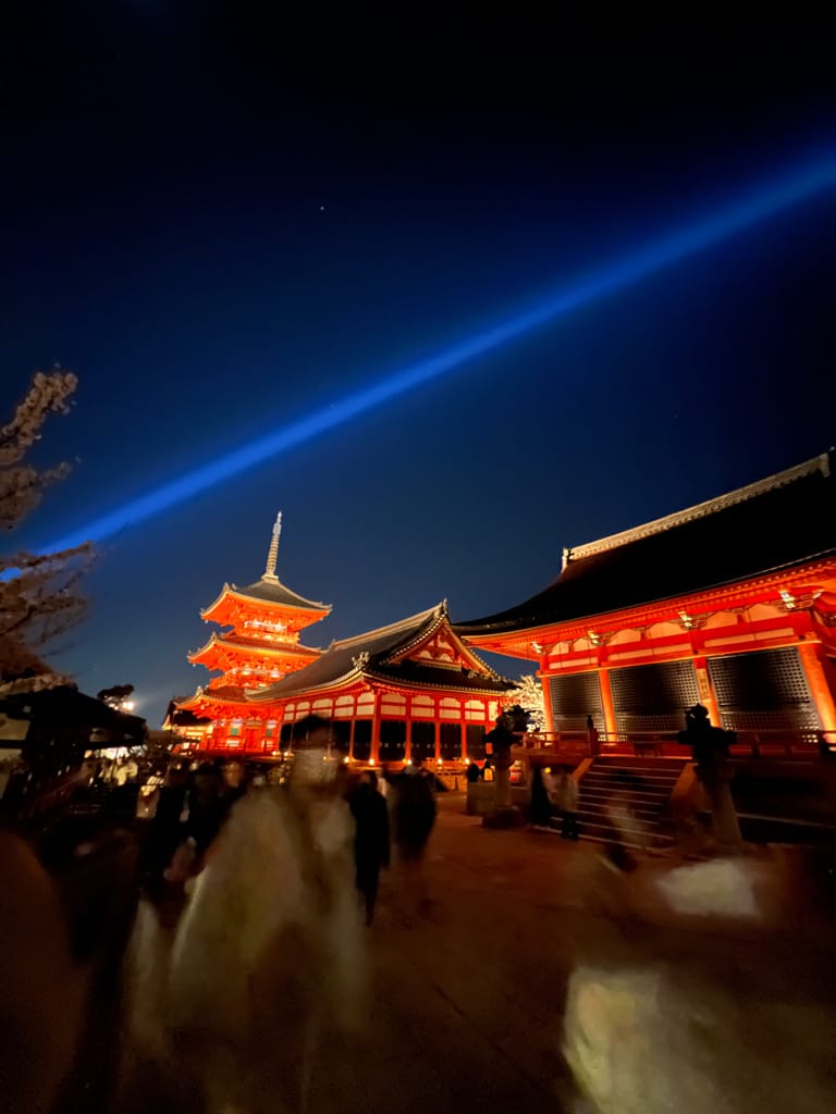大阪旅行｜日本旅遊經都必去景點勝地清水寺!還有搭上夜間賞櫻