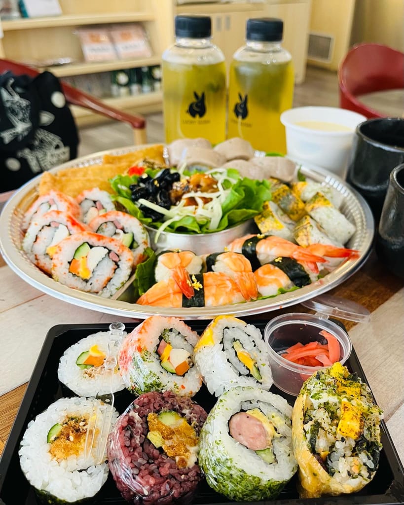 台中南屯區美食|幸運壽司可以外帶幸運的壽司餐盒