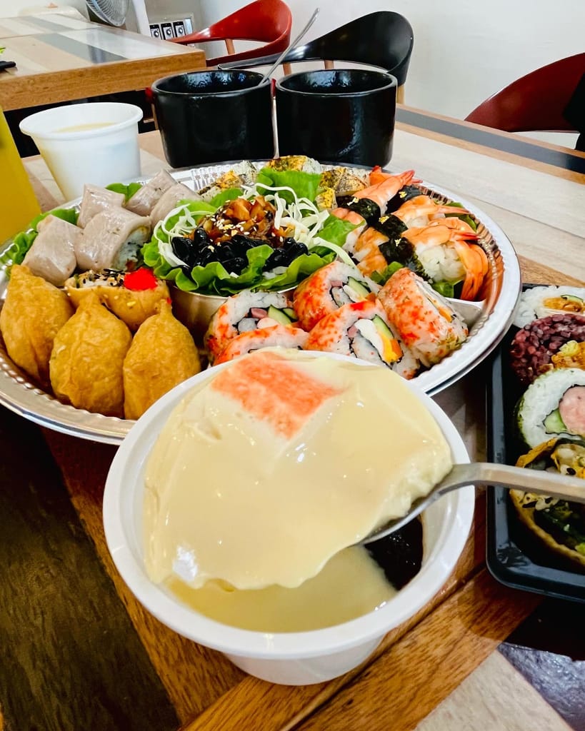 台中南屯區美食|幸運壽司可以外帶幸運的壽司餐盒