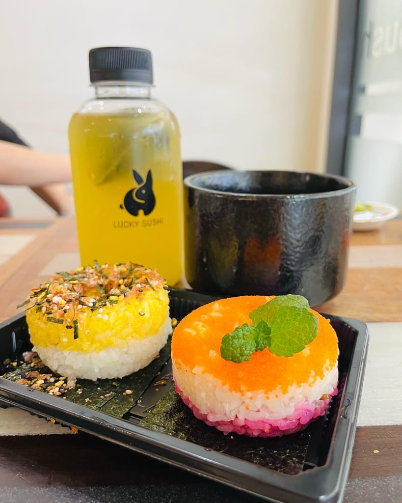 台中南屯區美食|幸運壽司可以外帶幸運的壽司餐盒
