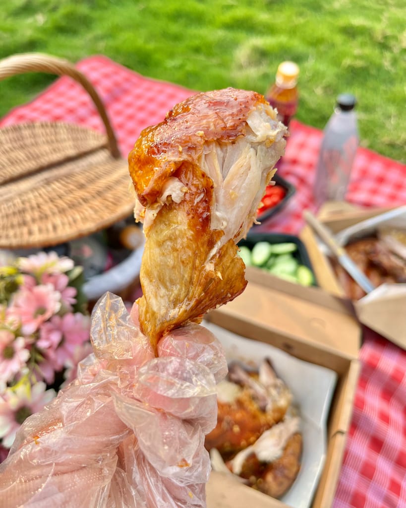 台中美食/台中北區美食/台中必吃的外帶美食[暗巷烤雞]