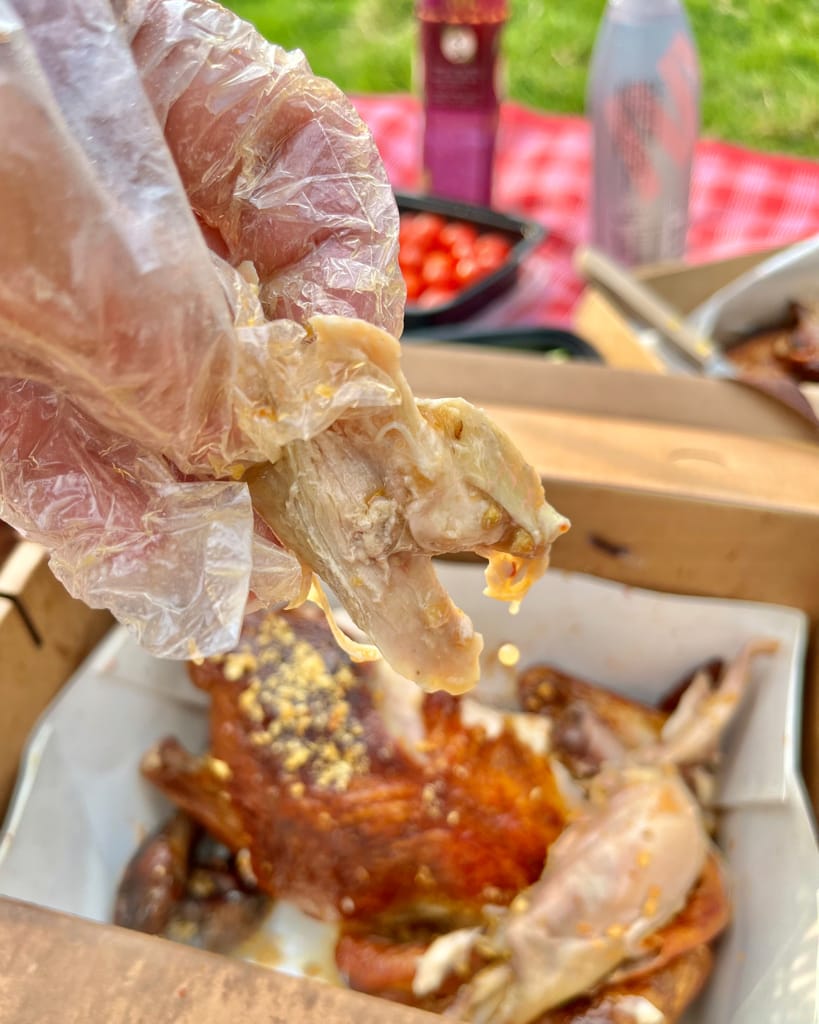 台中美食/台中北區美食/台中必吃的外帶美食[暗巷烤雞]